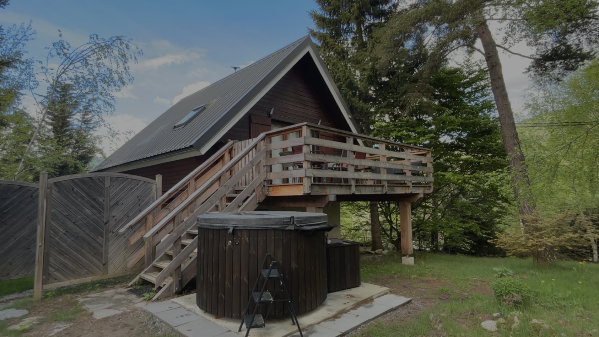 Bain nordique - Chalet à louer Vercors